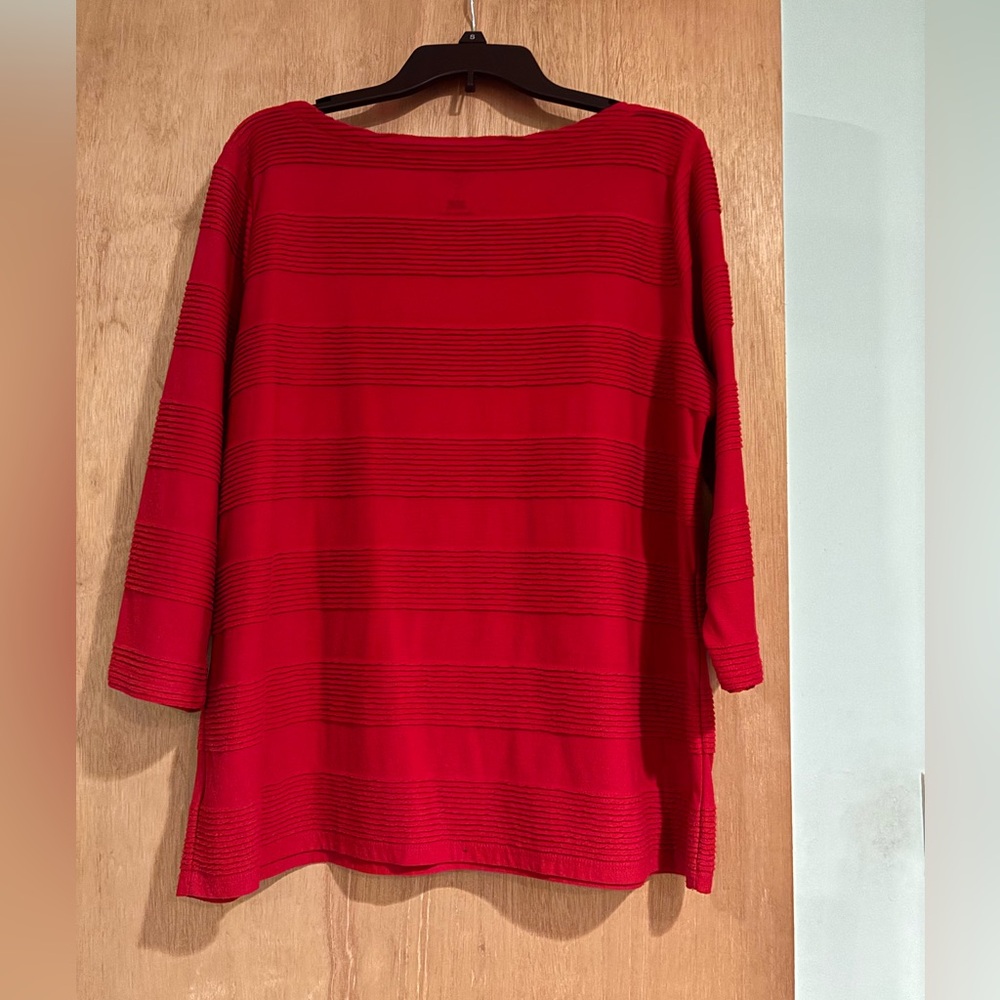 Woman’s Red blouse St John size XL